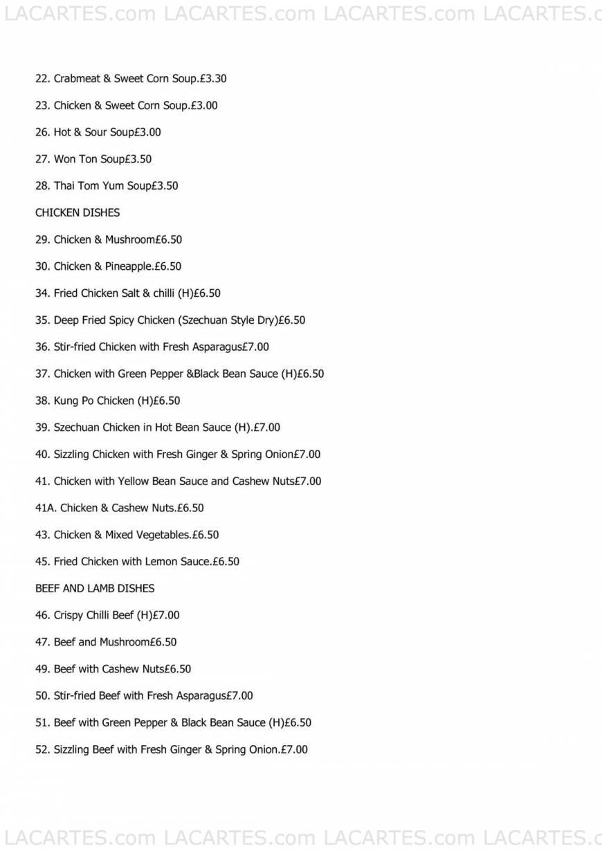  Pricelists of Imperial China 16 High Street  - Photo 18 of 24