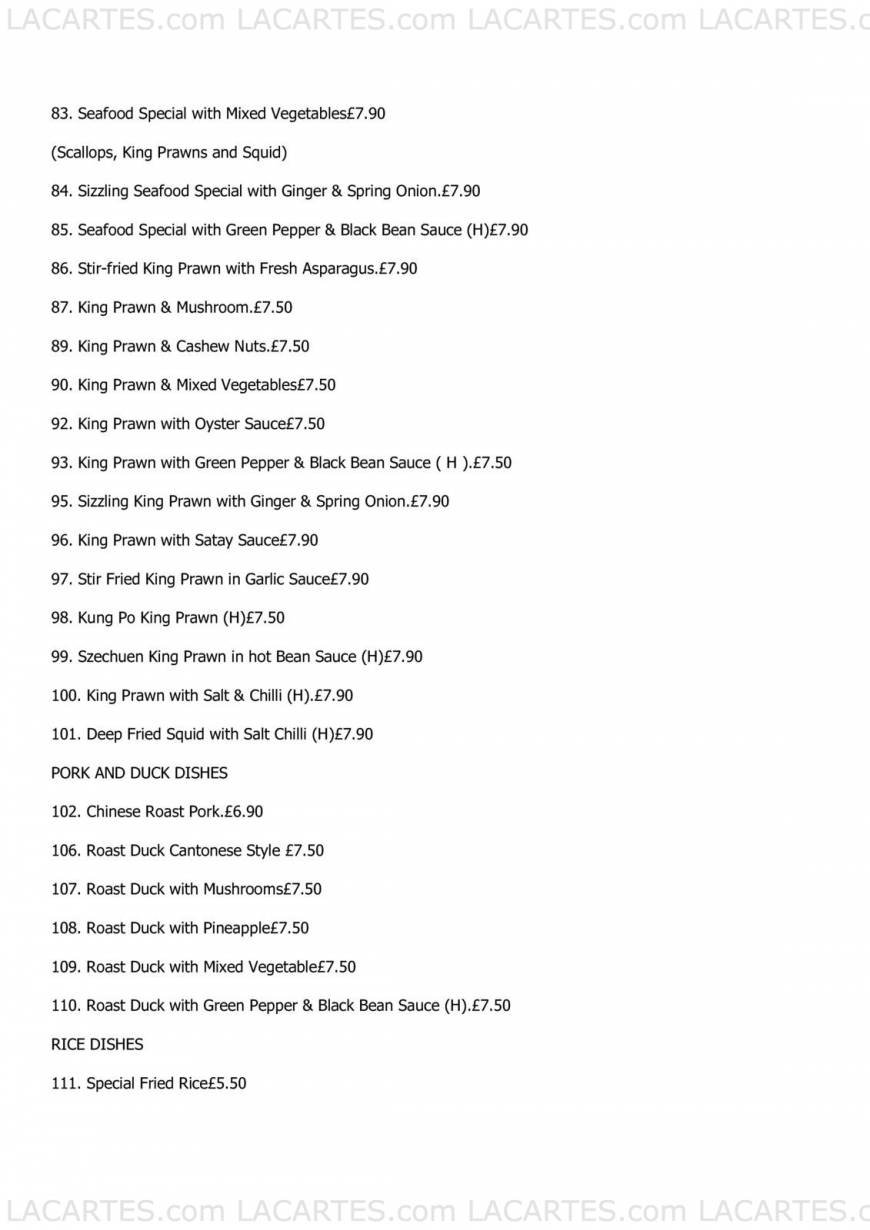 Pricelists of Imperial China 16 High Street  - Photo 16 of 24