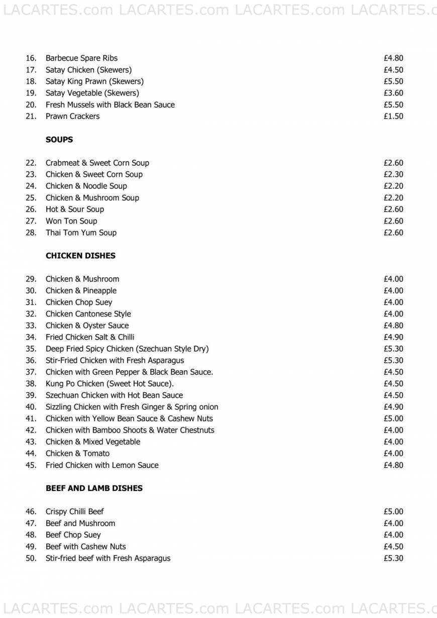  Pricelists of Imperial China 16 High Street  - Photo 7 of 24