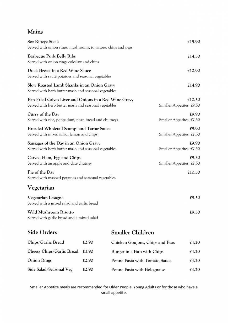  Pricelists of The Honest Miller The Street, Brook, Nr. - Photo 2 of 3