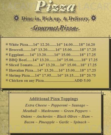  Pricelists of LUV'N OVEN Pizza and Pasta - FL 9410 GRIFFIN ROAD - Photo 4 of 16