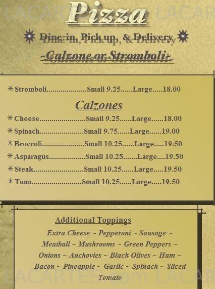  Pricelists of LUV'N OVEN Pizza and Pasta - FL 9410 GRIFFIN ROAD - Photo 5 of 16