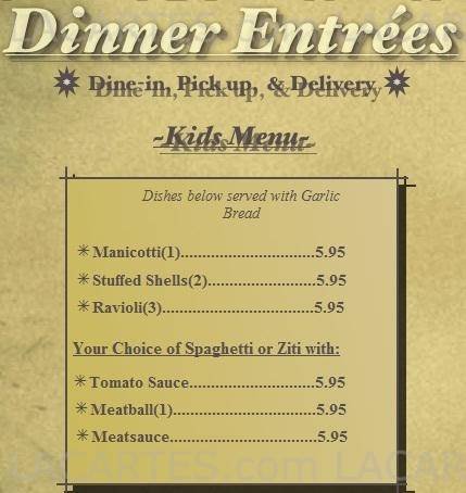  Pricelists of LUV'N OVEN Pizza and Pasta - FL 9410 GRIFFIN ROAD - Photo 11 of 16