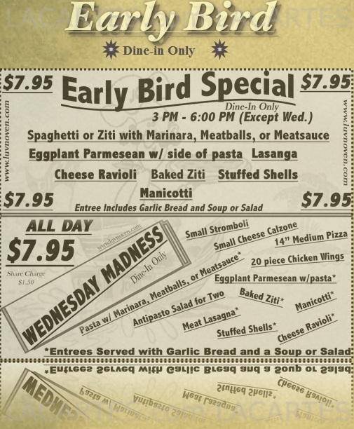  Pricelists of LUV'N OVEN Pizza and Pasta - FL 9410 GRIFFIN ROAD - Photo 14 of 16