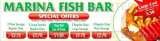 Menus & Prices, Marina Fish Bar, Dagenham