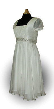 short silk chiffon and satin wedding dress Profile Photos of Anne Fontenoy 36a Clifton Road - Photo 5 of 8