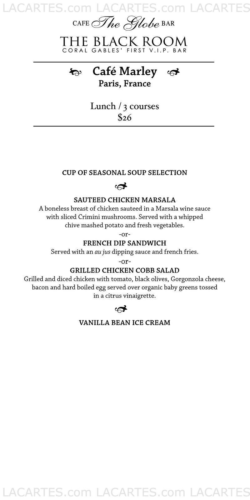  Pricelists of The Globe Cafe and Bar - FL 377 Alhambra Circle Downtown - Photo 2 of 13