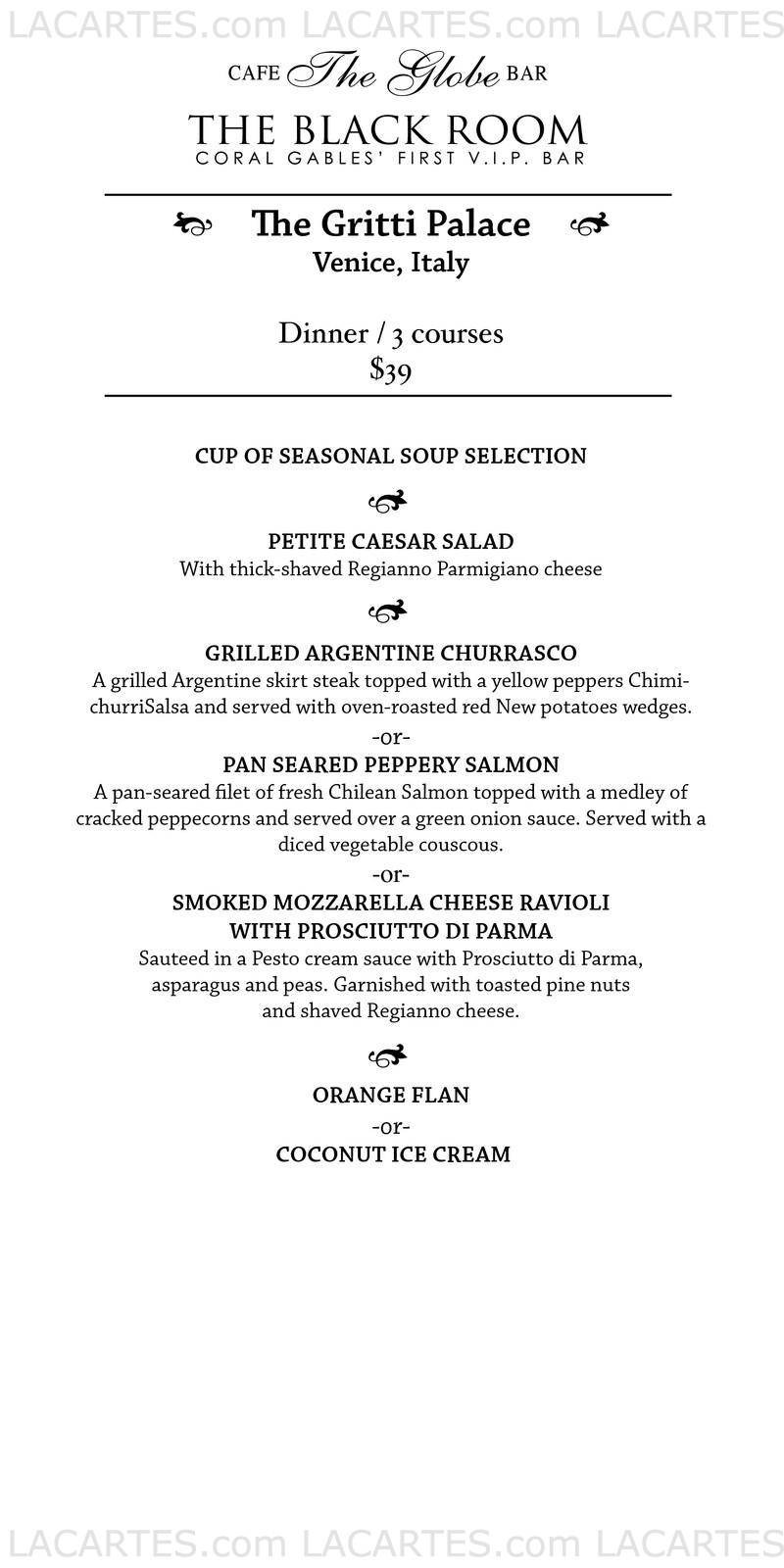  Pricelists of The Globe Cafe and Bar - FL 377 Alhambra Circle Downtown - Photo 4 of 13