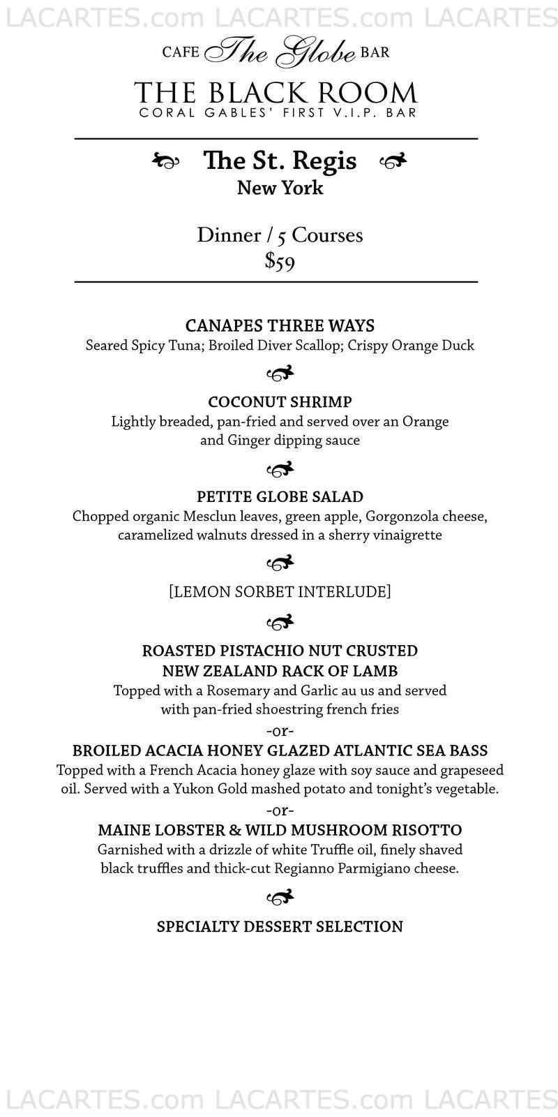  Pricelists of The Globe Cafe and Bar - FL 377 Alhambra Circle Downtown - Photo 5 of 13
