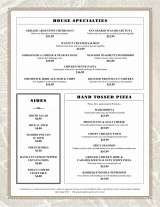 Menus & Prices, The Globe Cafe and Bar - FL, Coral Gables