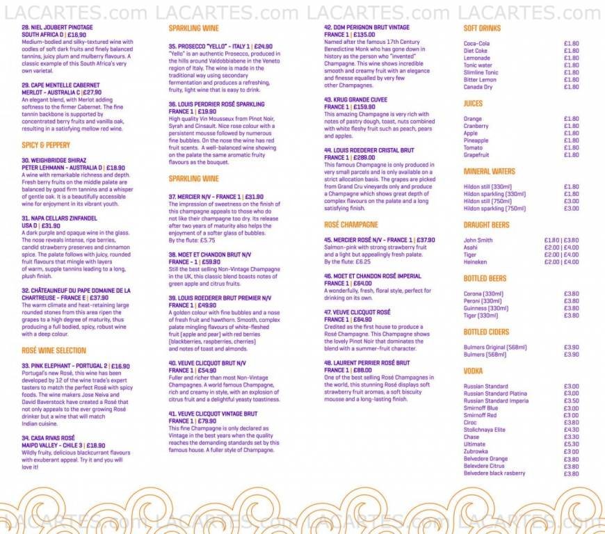  Pricelists of Matou Pan Asian Resturant 2nd Floor, Mersey Ferry Terminal Building, Georges Parade, Pier Head - Photo 12 of 16