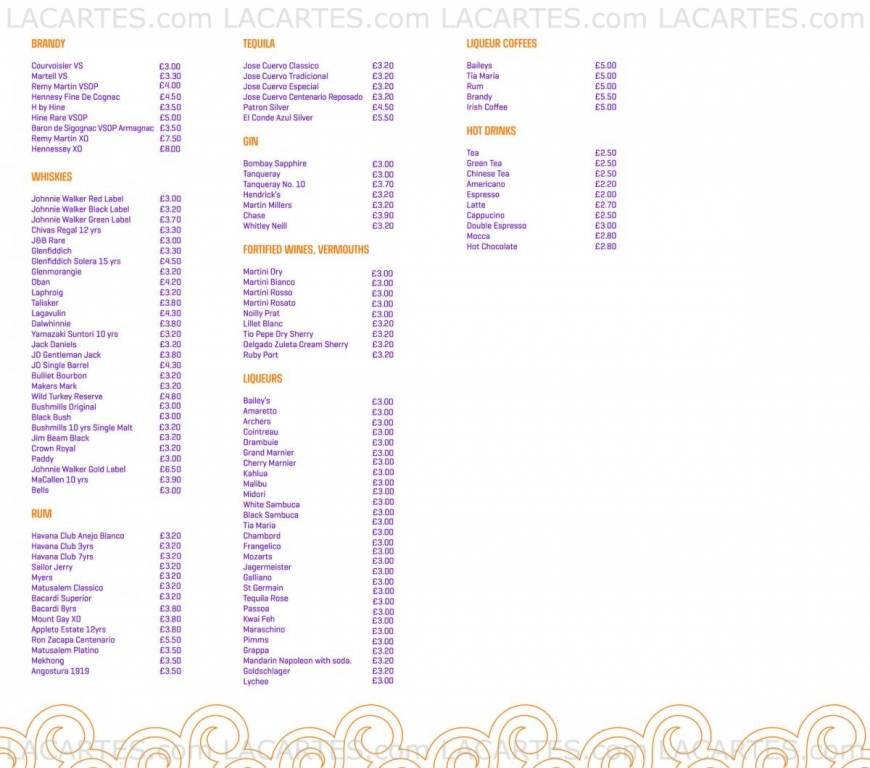  Pricelists of Matou Pan Asian Resturant 2nd Floor, Mersey Ferry Terminal Building, Georges Parade, Pier Head - Photo 13 of 16
