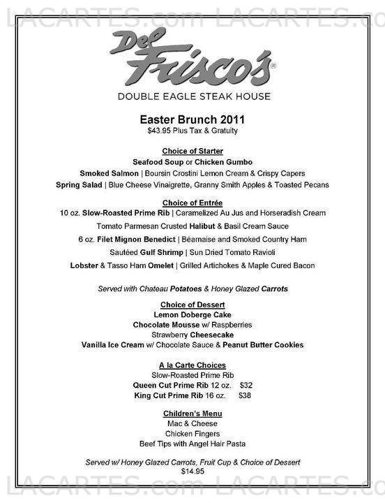  Pricelists of Del Frisco's Double Eagle Steakhouse Las Vegas 3925 Paradise Road - Photo 10 of 10