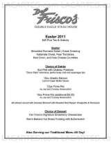 Menus & Prices, Del Frisco's Double Eagle Steakhouse Las Vegas, Las Vegas