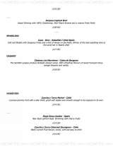 Menus & Prices, Septembers Champagne Bar and Restaurant, Blackpool