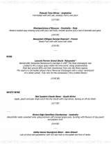 Menus & Prices, Septembers Champagne Bar and Restaurant, Blackpool