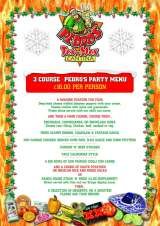 Menus & Prices, Pedro's Mexican Cantina, Norwich