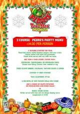 Menus & Prices, Pedro's Mexican Cantina, Norwich