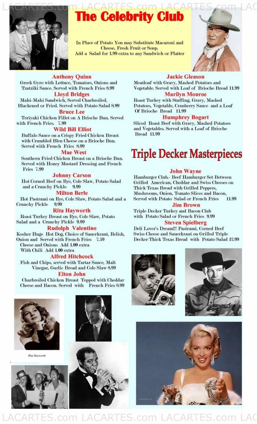  Pricelists of Flashback Diner & Coffeehouse - Davie, FL 4125 SW 64th Ave - Photo 5 of 12