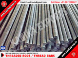 Low Carbon Threaded Rods manufacturers exporters in India http://www.kanikagroup.in +91-9872100027
