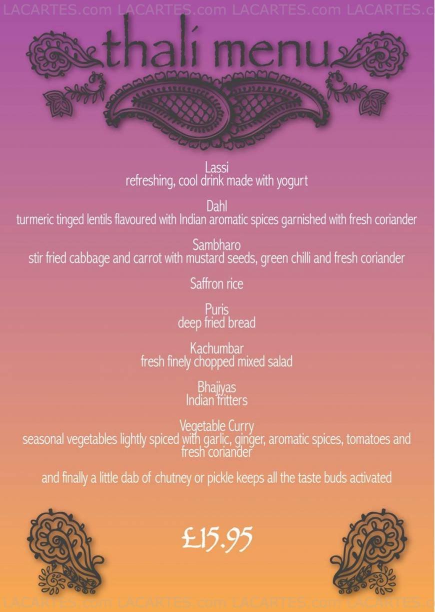  Pricelists of Zoukinis Vegetarian and Vegan Restaurant 18 Seamoor Road Westbourne - Photo 4 of 8