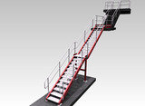 staircase detailing, Structural Steel Services, Ahmedabad
