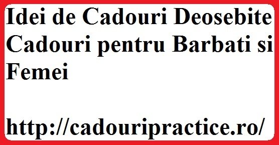  Profile Photos of Idei de Cadouri Deosebite - Cadouri pentru Barbati si Femei Aleea Petrachesti - Photo 1 of 1