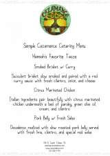 Menus & Prices, Cazamance Cafe Cesar Chavez, Austin