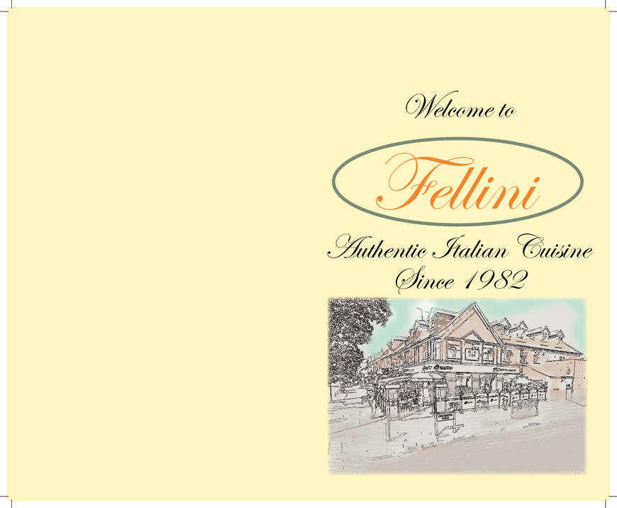  Pricelists of Fellini Restaurant 294 Uxbridge Road - Photo 22 of 23