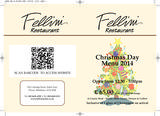 Menus & Prices, Fellini Restaurant, Hatch End