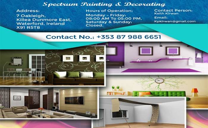  New Album of Painters in Waterford | Spectrum Painting and Decorating 7 Oakleigh, Killea - Photo 1 of 3