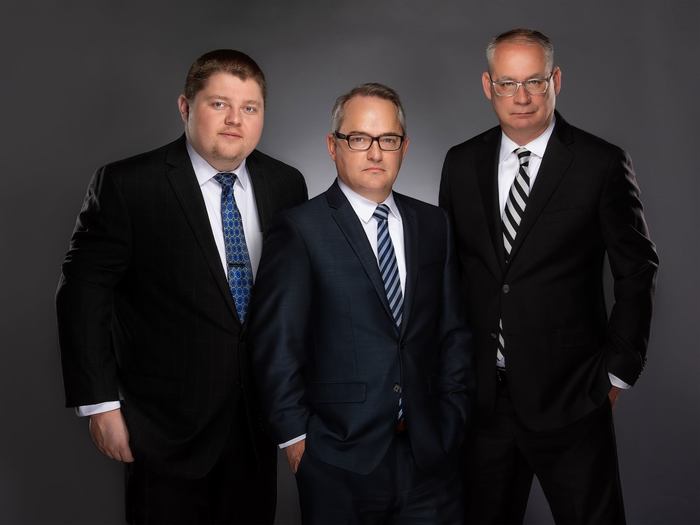 Meet your attorneys; Grant Alvine, Bram Weidenaar, and Zachary T. Flood. New Album of Alvine Law Firm, LLP 519 N Main St. - Photo 1 of 5 Meet your attorneys; Grant Alvine, Bram Weidenaar, and Zachary T. Flood. New Album of Alvine Law Firm, LLP 519 N Main St. - Photo 1 of 5