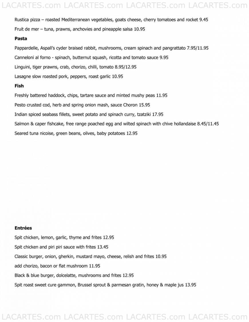  Pricelists of The Royal Saracens Head London End - Photo 2 of 12
