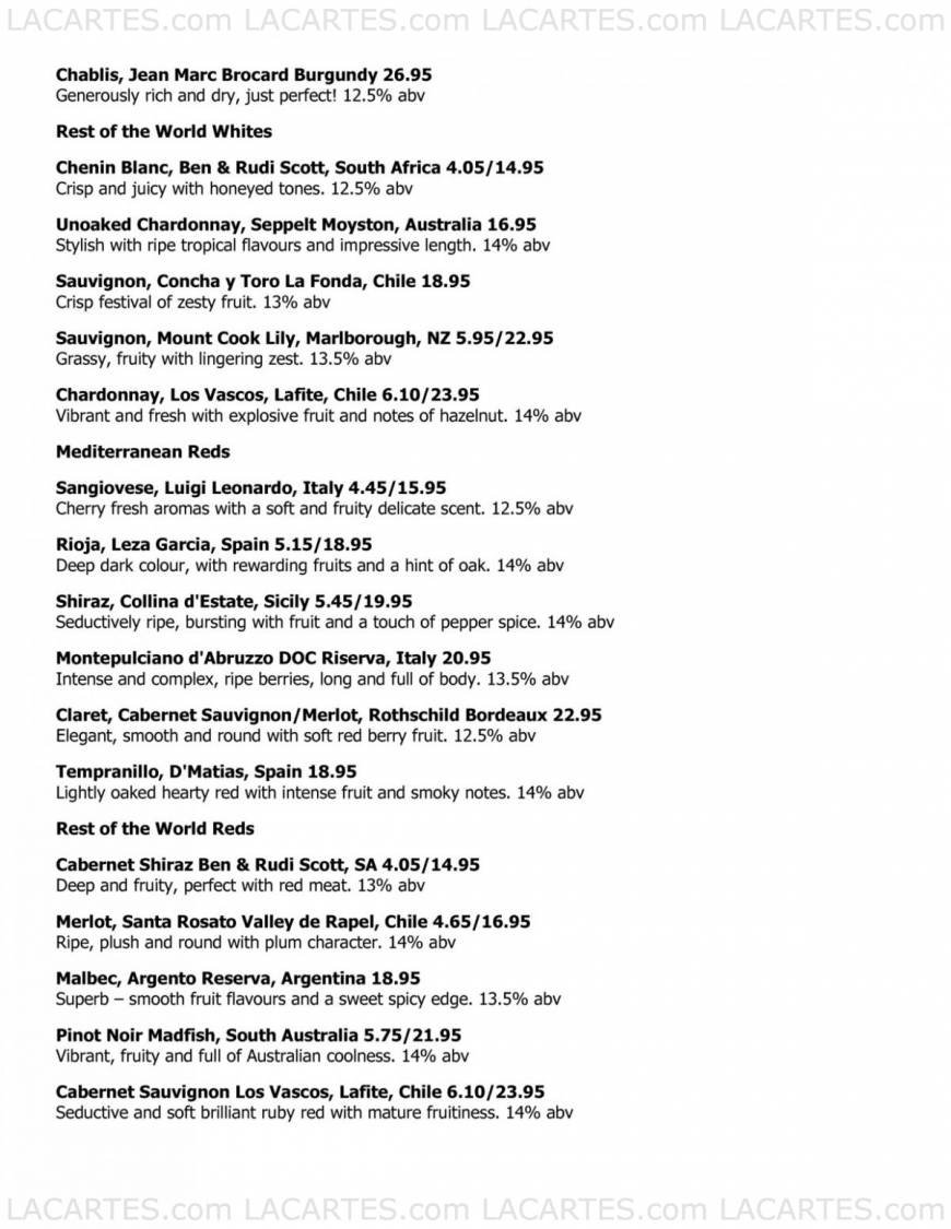  Pricelists of The Royal Saracens Head London End - Photo 8 of 12