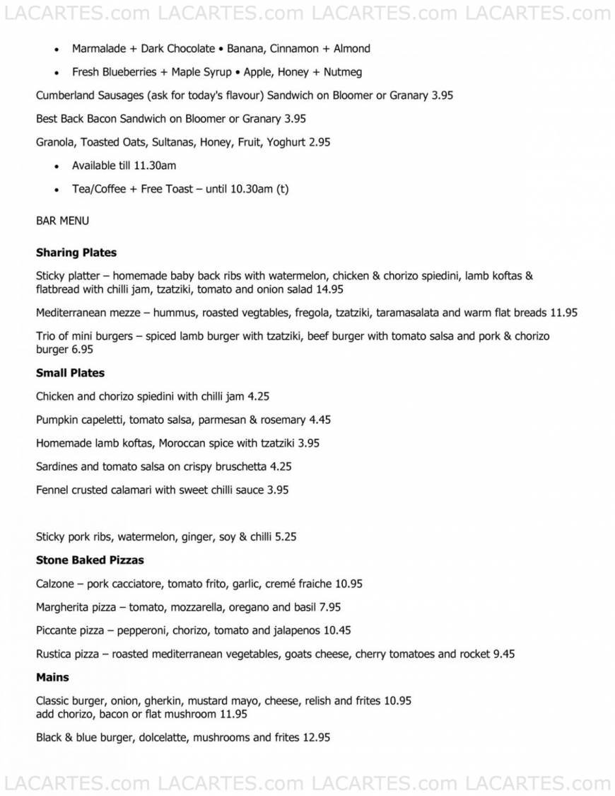  Pricelists of The Royal Saracens Head London End - Photo 12 of 12