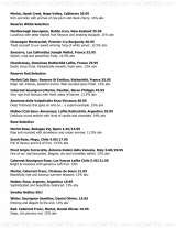Menus & Prices, The Royal Saracens Head, Beaconsfield