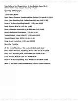 Menus & Prices, The Royal Saracens Head, Beaconsfield