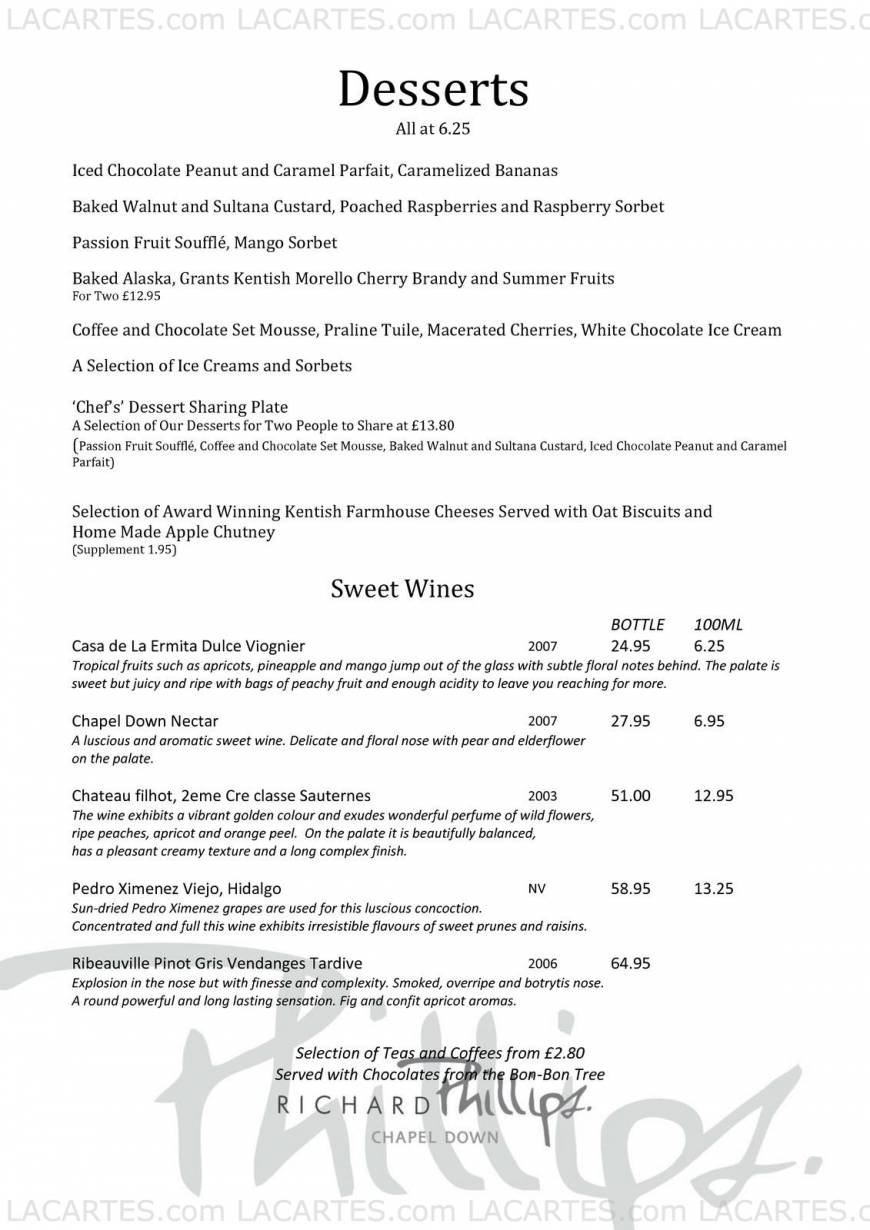  Pricelists of Richard Phillips at Chapel Down Tenterden Vineyard, Small Hythe - Photo 4 of 26
