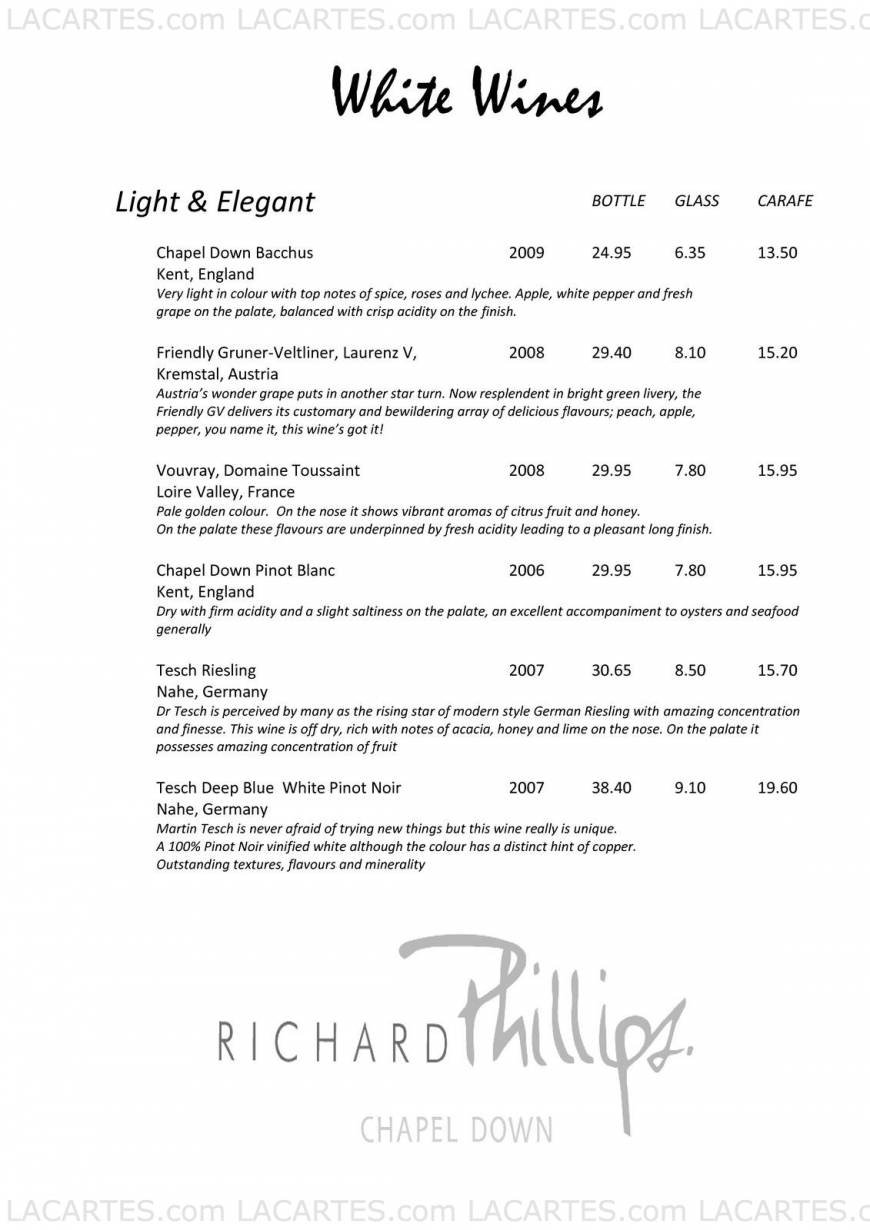  Pricelists of Richard Phillips at Chapel Down Tenterden Vineyard, Small Hythe - Photo 19 of 26