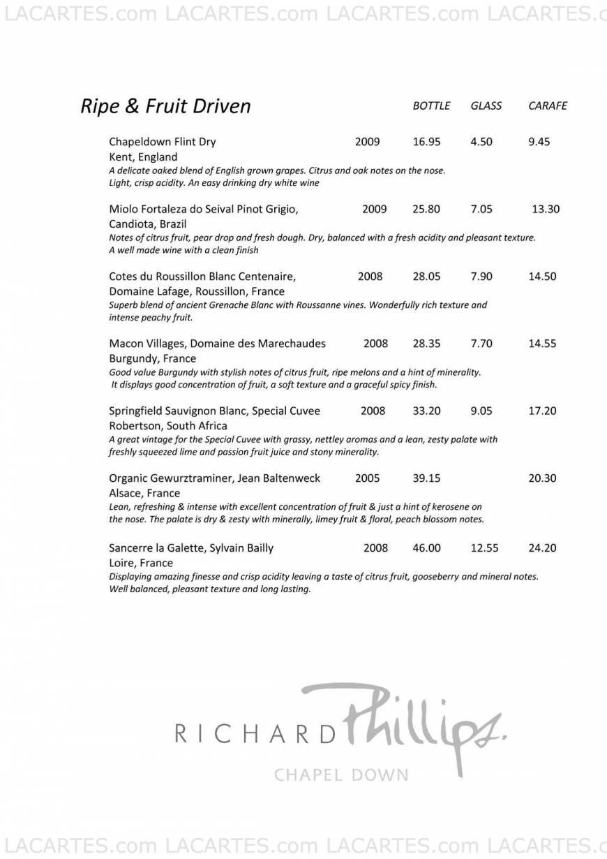  Pricelists of Richard Phillips at Chapel Down Tenterden Vineyard, Small Hythe - Photo 20 of 26