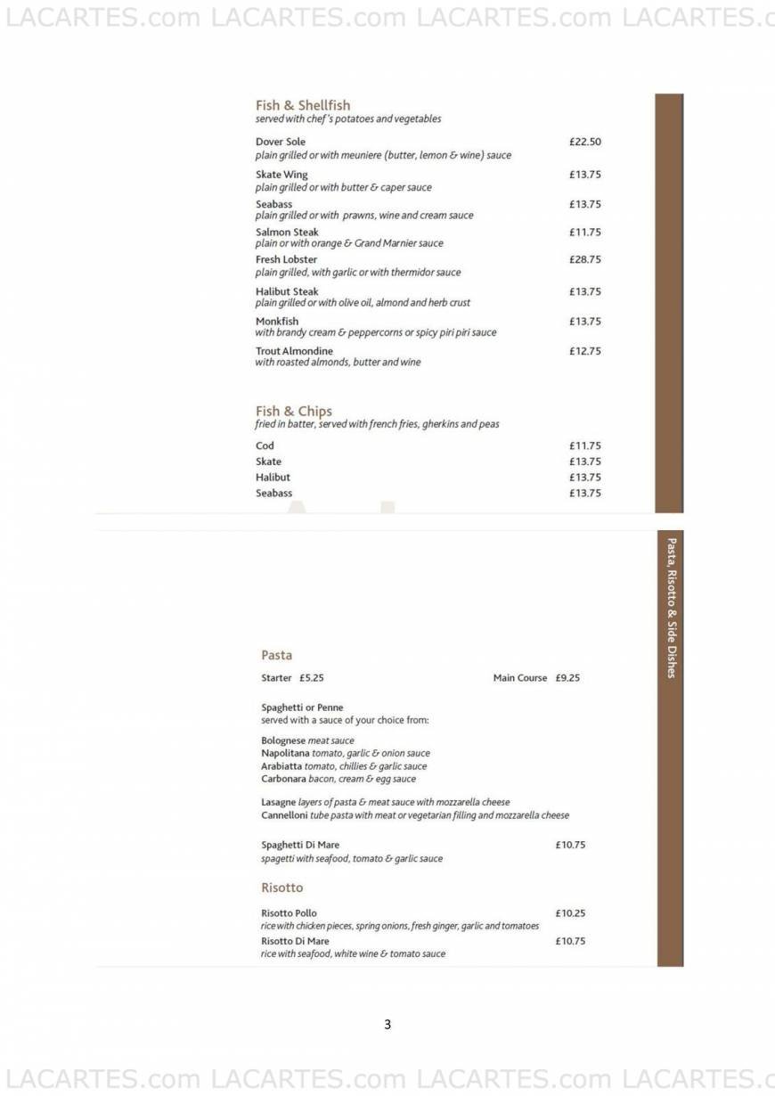  Pricelists of Le Dolomiti Restaurant 747-753 Sidcup Road, (Fiveways on the A20), New Eltham - Photo 3 of 13