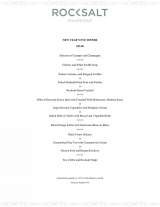 Menus & Prices, Rocksalt Restaurant, Folkestone