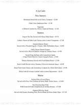 Menus & Prices, Atlantis Seafood Restaurant & Bar, Ramsgate
