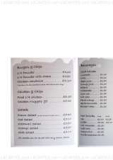 Menus & Prices, Reliance Fish Restaurant - Gravesend Kent, Gravesend
