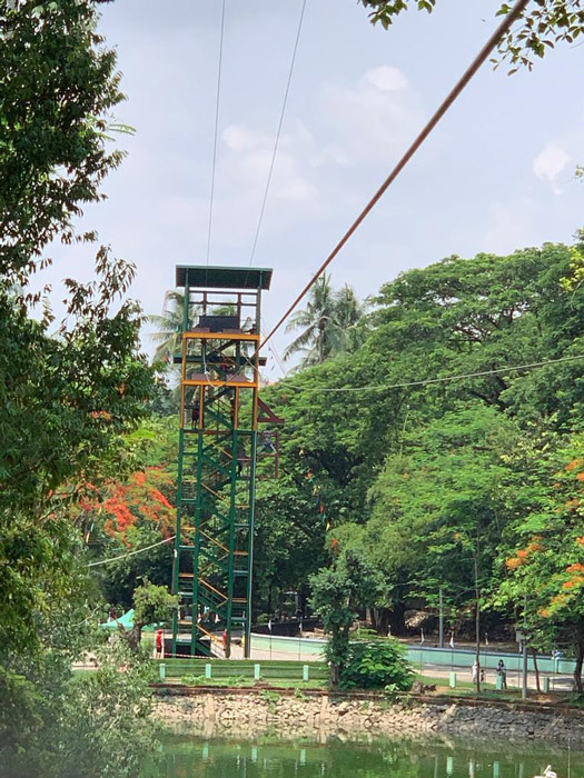 Zipline Yangon Zoo, Myanmar-1 Zipline Services of Hks Designer and Consultant Intl. 21 Woodland Close, #02-34 Primz Bizhub Singapore 737854 - Photo 3 of 11