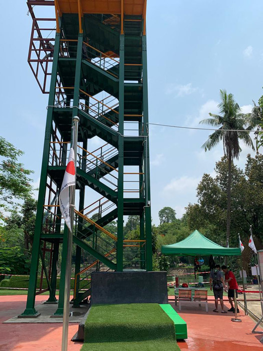 Zipline Yangon Zoo, Myanmar-3 Zipline Services of Hks Designer and Consultant Intl. 21 Woodland Close, #02-34 Primz Bizhub Singapore 737854 - Photo 5 of 11