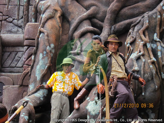 Java Jones â€œTemple of Terrorâ€, Indonesia-1 Theme Shows Design & Implementation of Hks Designer and Consultant Intl. 21 Woodland Close, #02-34 Primz Bizhub Singapore 737854 - Photo 1 of 7