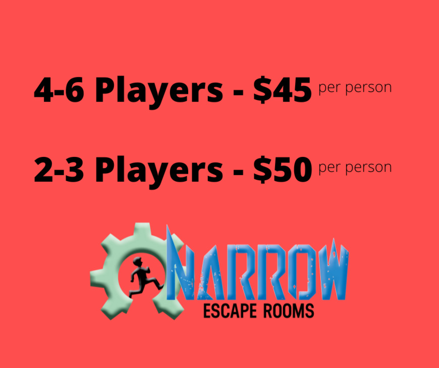  Pricelists of Narrow Escape Rooms Suite 4, First Floor, 2 Castlereagh Street, - Photo 1 of 1