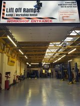 Our large clean workshop, Lift Off Ramps Ltd, Milton Keynes