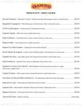 Menus & Prices, Tramonti Italian Restaurant - FL, Delray Beach